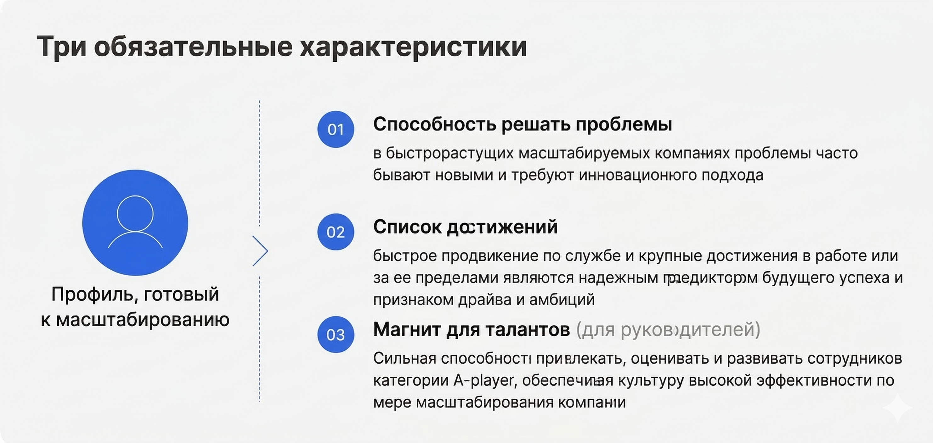 Три признака scale-up ready профиля